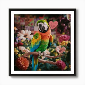 Parrot 3 Art Print