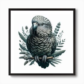 Parrot of Kea Art Print