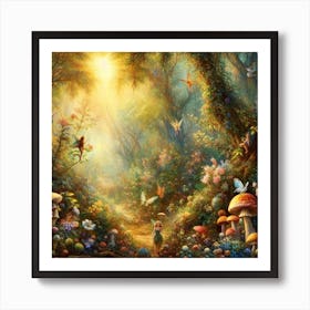 Fairy Forest Art Print