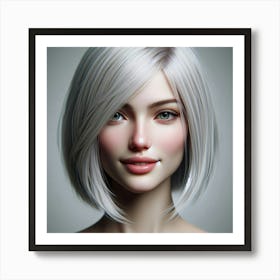 Portrait Of A Woman 5 Art Print