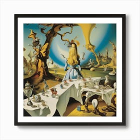 Alice doesn't live here anymore ( version Alice ) Art Print