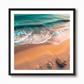 Sunrise At The Beach 1 Art Print