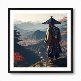 Samurai Warrior Art Print