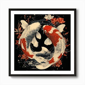 Koi Fish 6 Art Print