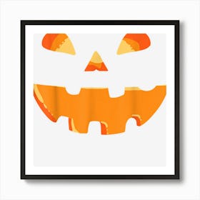 Halloween Pumpkin Smile Pumpkins Scary Zombie Jack O Lantern Art Print