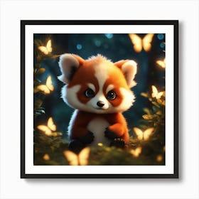 Red Panda Art Print