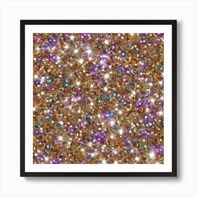 Glitter Art Print