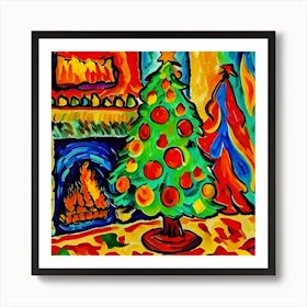 Christmas Tree Art Print