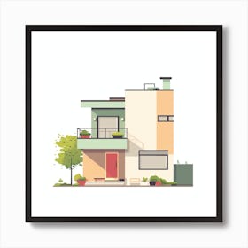 Modern House 1 Art Print