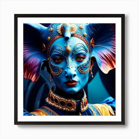 Venice Carnival Art Print