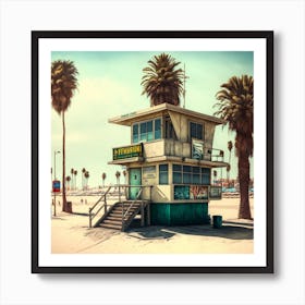 Keems Venice Beach Shore Anthrox Studio Style 317dde8d 4862 4477 98a2 83b5d3120234 Art Print