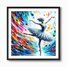 For The Love Of Ballet 17 Art Print