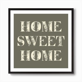 Home Sweet Home Dark Art Print