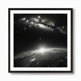 Milky Way 73 Art Print