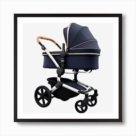 Baby Stroller Art Print