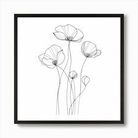 Poppies 70 Art Print