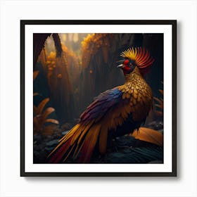 Golden Pheasant Art Print
