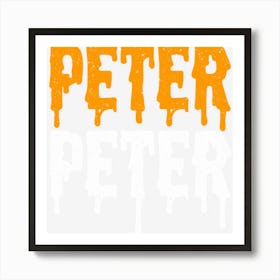 Peter Peter Pumpkin Eater Costume Art Print