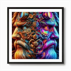 Psychedelic Art 5 Art Print