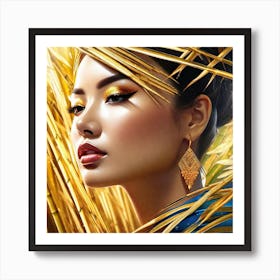 Asian Beauty 6 Art Print