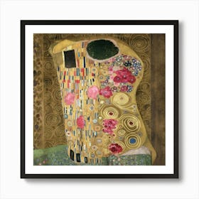 Kiss By Gustav Klimt 4 Poster