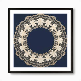 Lace Doily Art Print