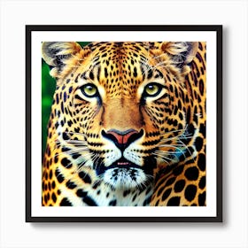 Leopard'S Face Poster