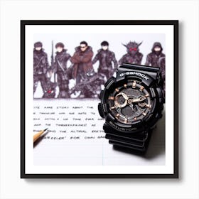 G-Shock Watch 9 Art Print