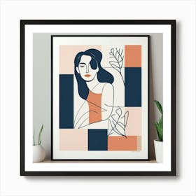 Default Minimal Matisse 3 Art Print 2 Art Print