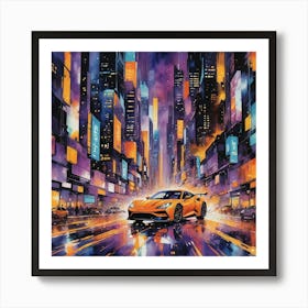 Car Art 30 Art Print