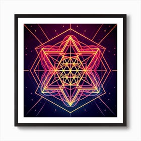 Star Of David Art Print