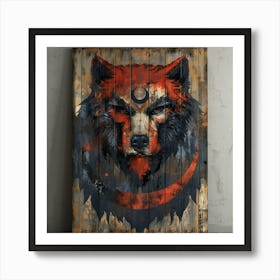 Wolf Art Art Print