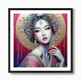 Exotic Beauty Artwork 147 Art Print