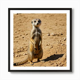 Meerkat 5 Art Print