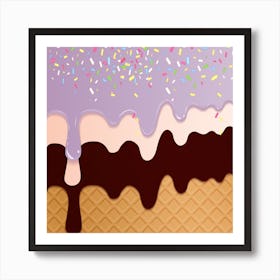 Ice Cream Sundae 15 Art Print