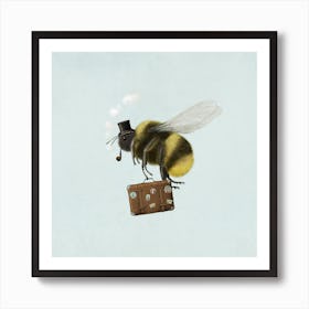 Bumblebee Vacation Art Print