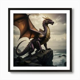 Rise Of The Purple Dragons - V2.1 Art Print