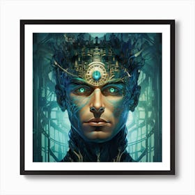 Cyborg 1 Art Print