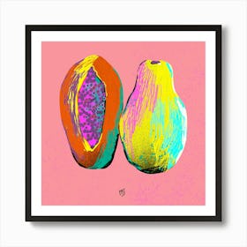 Food Papaya Art Print