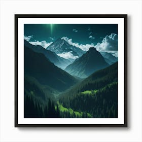 Landscape - Landscape Stock Videos & Royalty-Free Footage Art Print