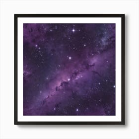 Space Background Art Print