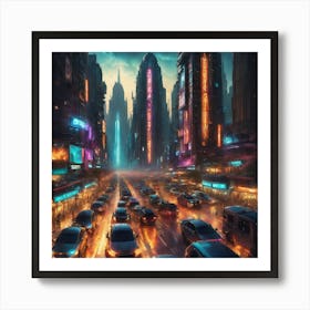 Most Devloped Town Art Print