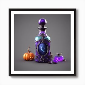 Bottle Of Potion Art Print