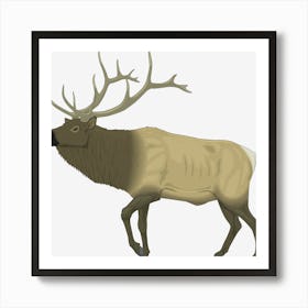 Elk 48465 1280 1 Art Print