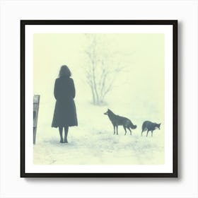 Dogs And Their People IX Art Print