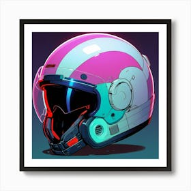 Helmet Art Print