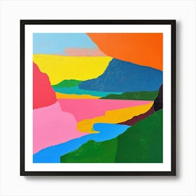 Colourful Abstract Chitwan National Park Nepal 1 Poster