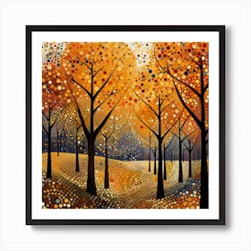 Autumn Forest 4 Art Print