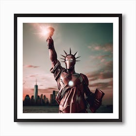 Iron Who Art Print