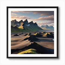 Iceland Landscape Art Print